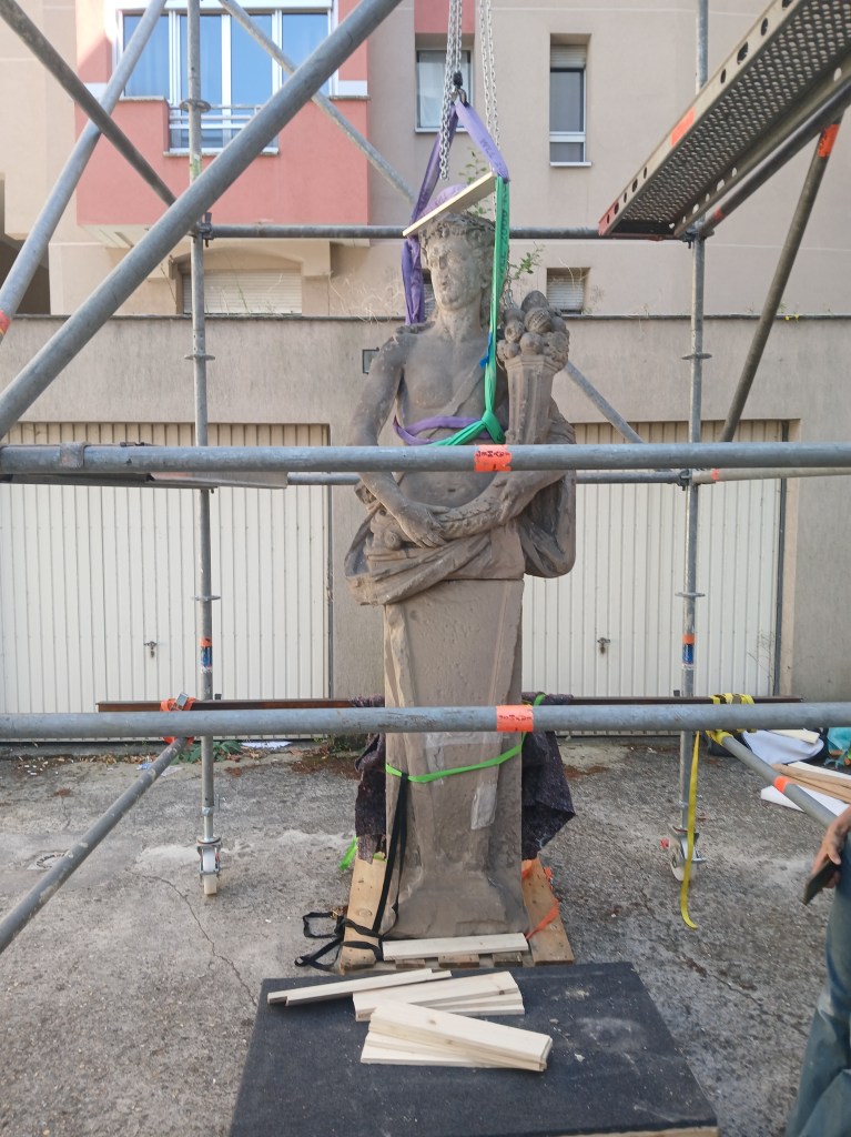 Assemblage à blanc avant le percement du goujon