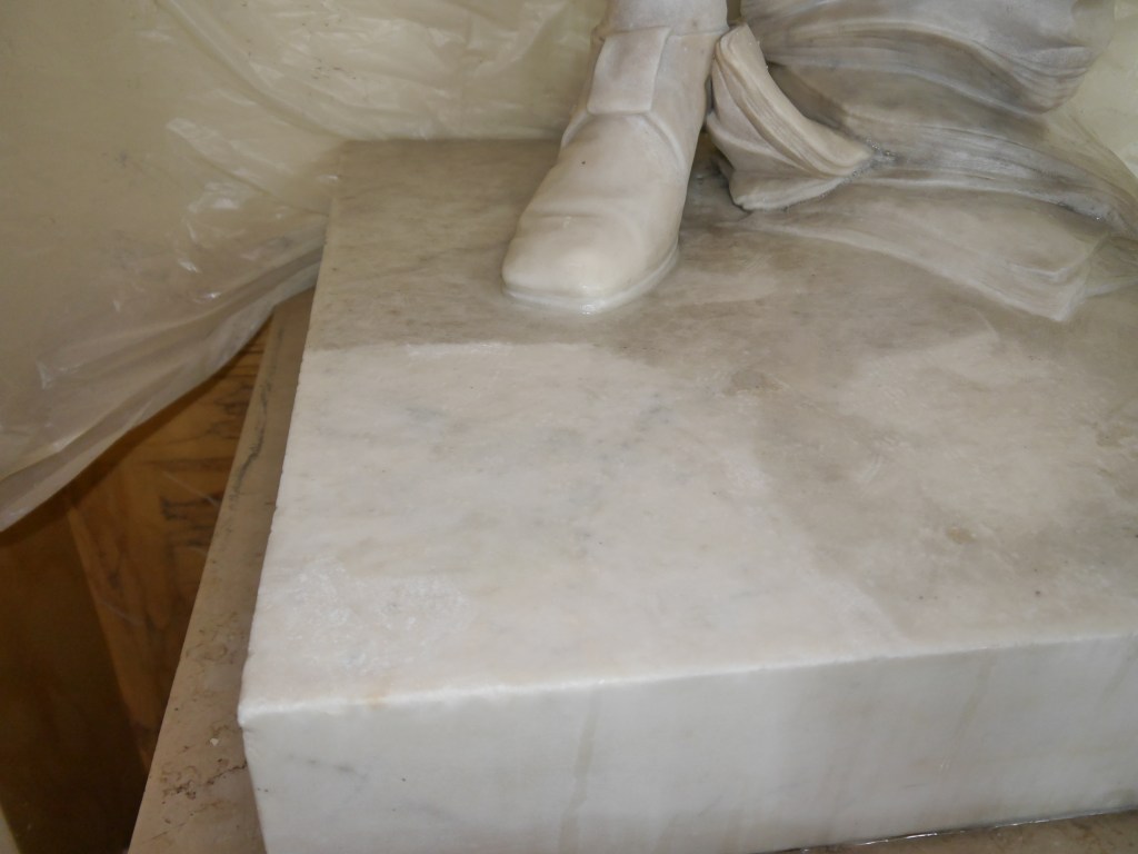 Nettoyage vapeur en cours